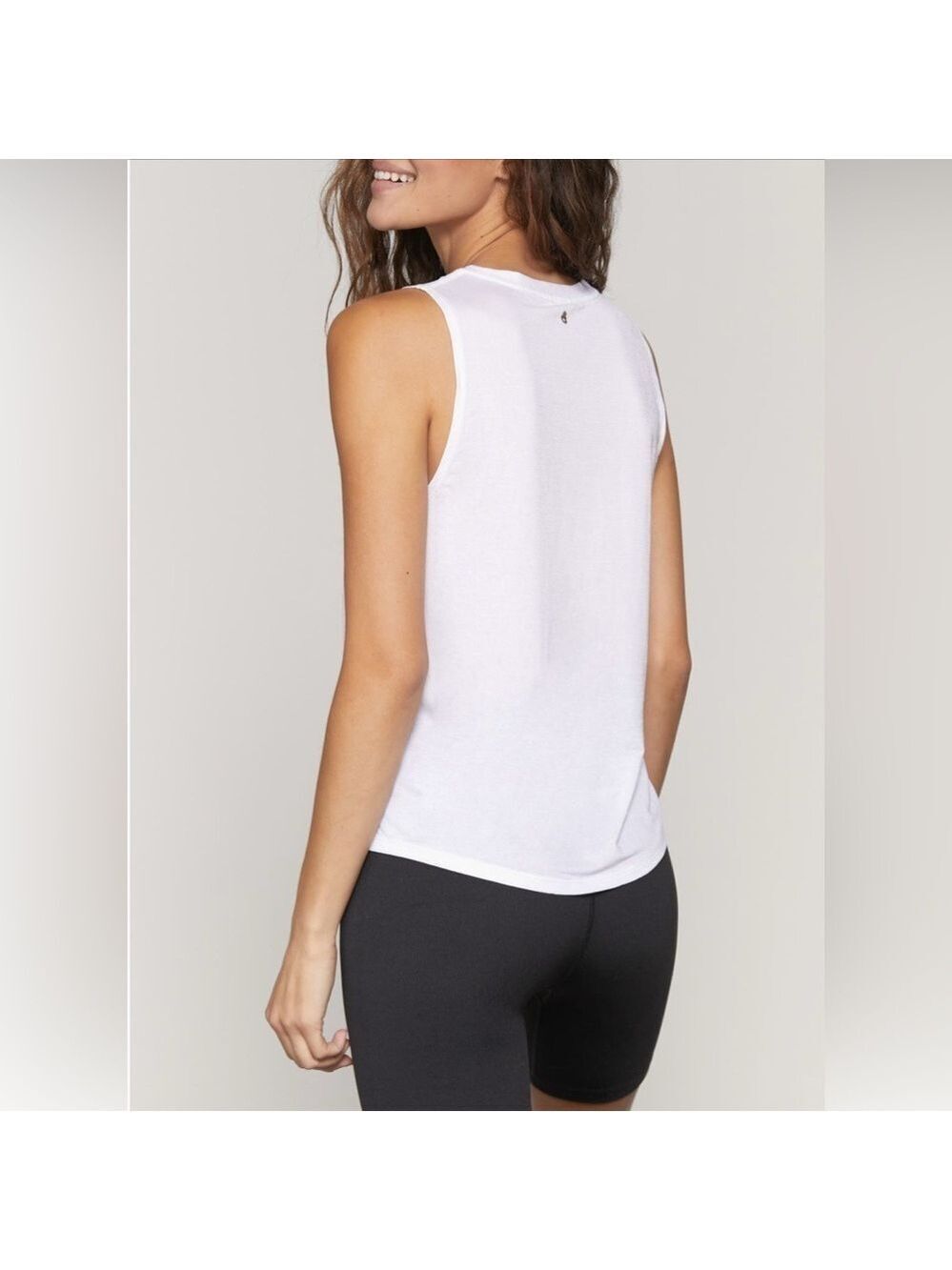 NWT Spiritual Gangster AMOUR Graphic Muscle Tank White SZ XL - Picture 2 of 10
